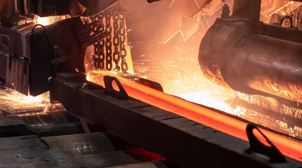 Hot Rolled Steel Cutting Process &copy; Nordroden Dreamstime