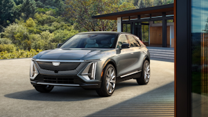 The Cadillac Lyriq, which is expected to come to market early next year