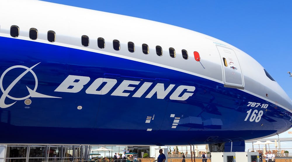 Boeing 787 Dreamliner Big Plane Aerospace Aviation Airplane &copy; Richair Dreamstime