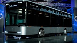 Foxconn Electric Bus E Bus鴻海電動巴士，以智能運輸作為定位的ｍodel T是一款智能風尚的都會運輸巴士，其高剛性車體防護設計，擁有良好車體防護 1634546022