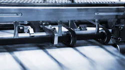 Printing Shop Process Printer Printing Paper Processing Paper Printing Prosess And Support Activities© Igor Terekhov Dreamstime