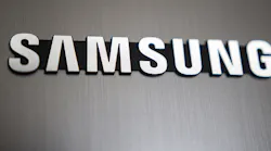 Samsung Logo On Brushed Steel © Siarhei Dzmitryienka Dreamstime