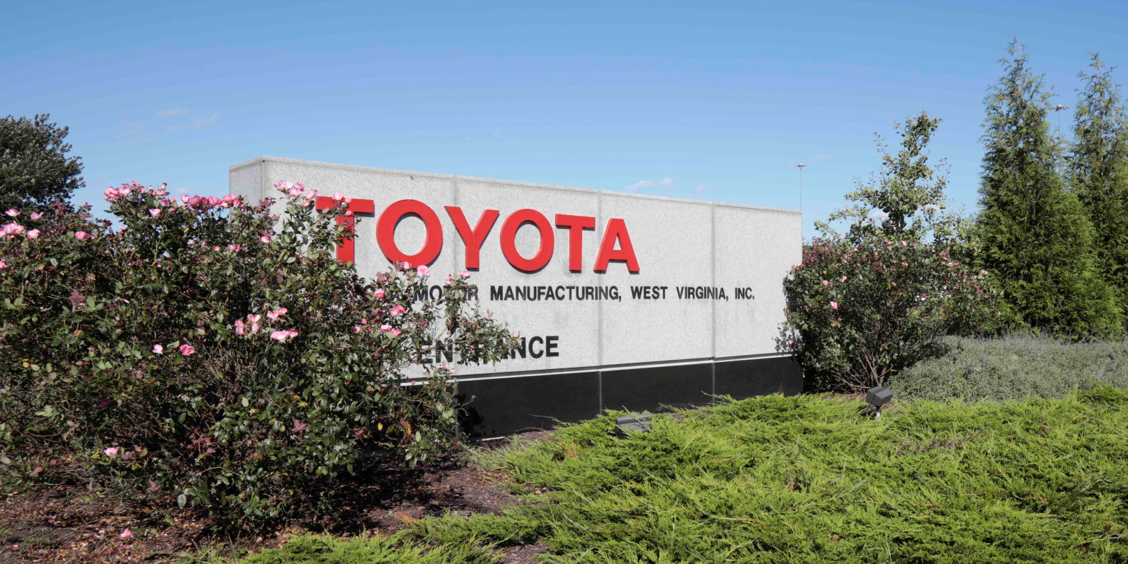 Toyota Motors West Virginia Buffalo Factory Sign Credit Toyota Motors 6169a7b429397