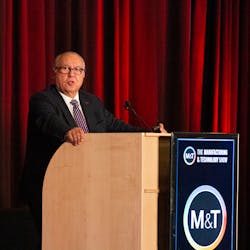Cleveland-Cliffs CEO Lourenco Goncalves speaks at The Manufacturing &amp; Technology Show in Cleveland in November about how his company is achieving tech-like growth while making steel in the United States