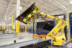 Pictured here is a Series 6 solar module, similar to what will be produced in First Solar's new factory. Pictured here is a Series 6 solar module, similar to what will be produced in First Solar's new factory.