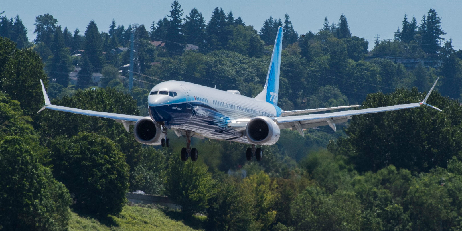 Boeing 737 10 First Test Flight Landing In Seattle Boeing Co 619472789eb24