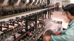 Silk Factory Xian China Chinese Manufacturing&copy; Sean Pavone Dreamstime