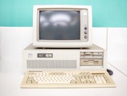 IBM retired its AT computer line in 1987, but a Texas newspaper newsroom still relied on the aging workhorses a decade later. IBM retired its AT computer line in 1987, but a Texas newspaper newsroom still relied on the aging workhorses a decade later.