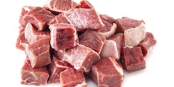 Beef Cubes On White Background &copy; Travelling Light Dreamstime