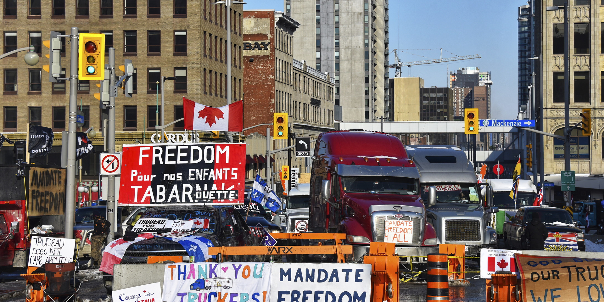 Canada Trucker Protest Covid 19 Health Supply Chain Blockade Paul Mckinnon Dreamstime 62054624d57a2