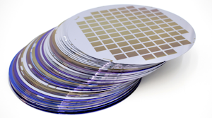 Semiconductor Manufacturing Stack Of Silicon Wafers