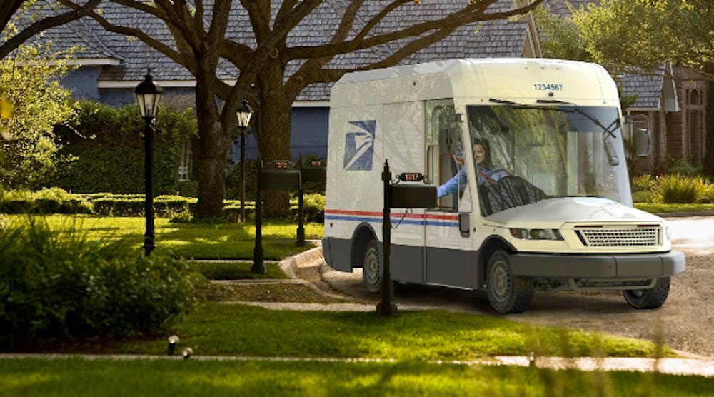 Oshkosh Defense Post Office Truck