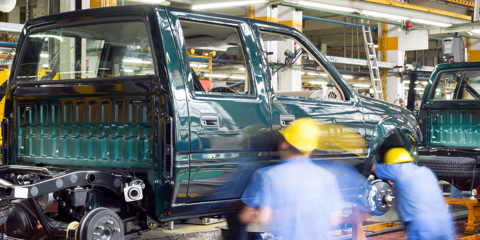 Factory Floor Car Production Lines Truck Vehicles Yongnian Gui Dreamstime 6283c87c10151