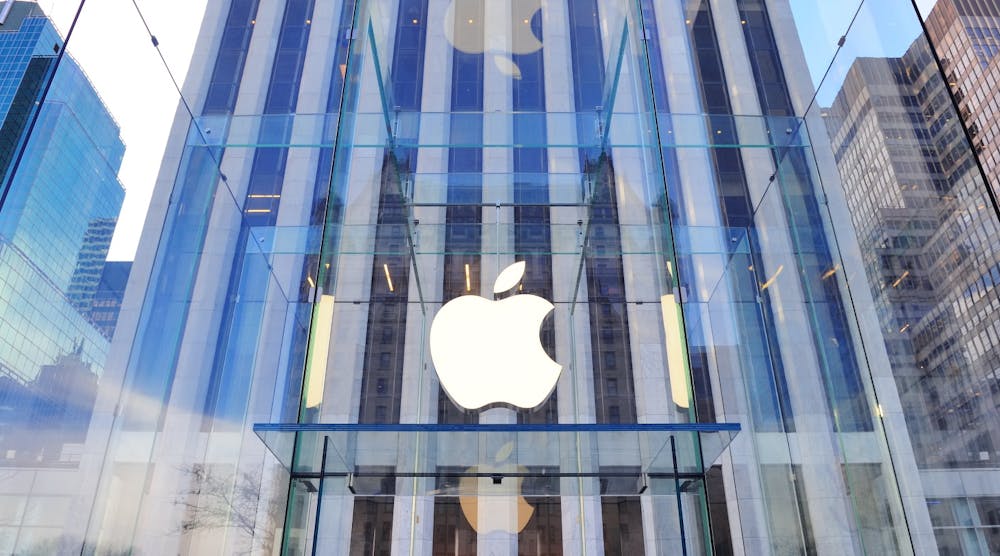 Apple Store Exterior With Company Logo&copy; Songquan Deng Dreamstime