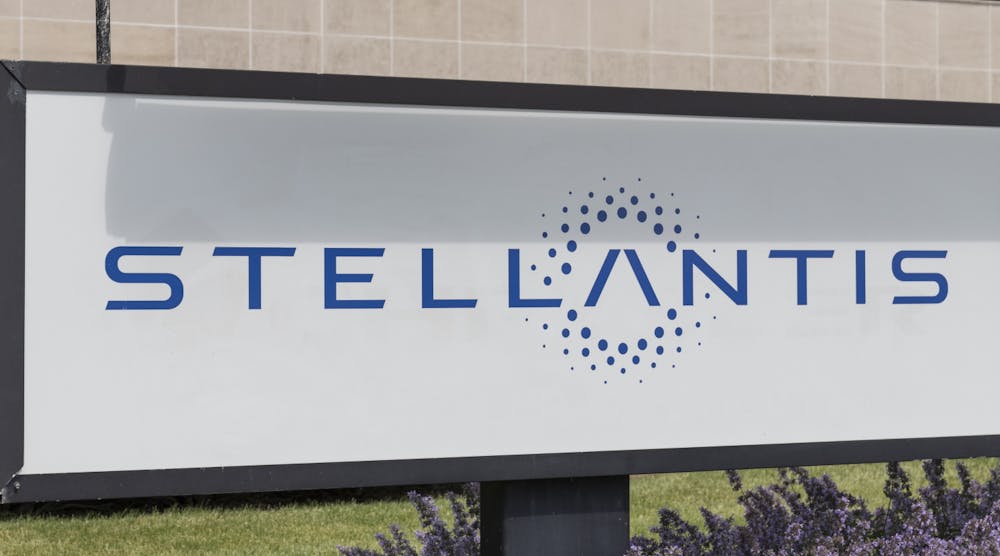 Stellantis Company Logo Sign &copy; Jonathan Weiss Dreamstime