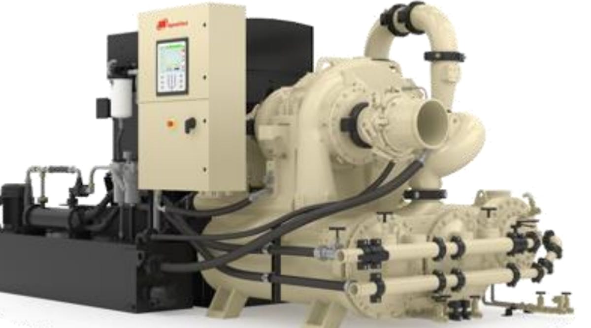 The IR team has begun marketing a new oil-free compressor it says is 15% more efficient than a traditional rotary unit.