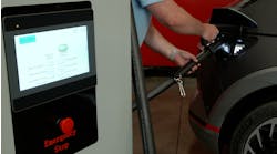 Welding giant Lincoln Electric plans to enter the electric vehicle charging market next year, adapting its welding power supplies to keep EVs running. Welding giant Lincoln Electric plans to enter the electric vehicle charging market next year, adapting its welding power supplies to keep EVs running.