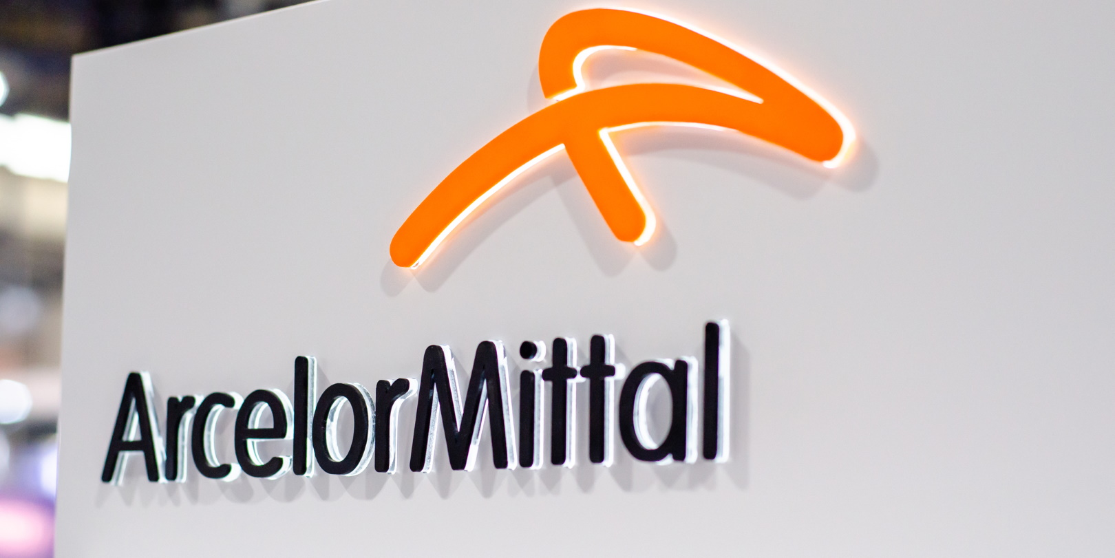 Arcelor Mittal Logo Orange On White Metal Steel Oleksandr Lutsenko Dreamstime 6315929f12b2b