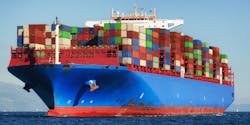 Container Ship International Trade Ship Boat Ilfede Dreamstime