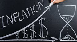 Inflation Graphic Chalkboard Abstract &copy;andrey Popov Dreamstime