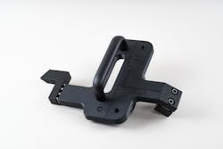 An additively manufactured hand tool used by operators at GM's Arlington Assembly plant for quality inspections on full-size SUVs. An additively manufactured hand tool used by operators at GM's Arlington Assembly plant for quality inspections on full-size SUVs.