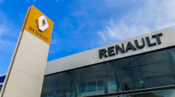 Renault Building Company Logo Automotive Auto Richair Dreamstime