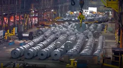 Nucor bought 51% of California Steel Industries early this year