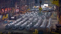 Nucor bought 51% of California Steel Industries early this year Nucor bought 51% of California Steel Industries early this year