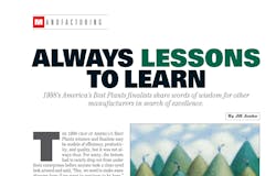 A February 1999 article from IndustryWeek, one of Jill Jusko's early feature stories for the magazine. The feature is about lessons from IndustryWeek's Best Plants Awards, a program that Jusko continues to run. A February 1999 article from IndustryWeek, one of Jill Jusko's early feature stories for the magazine. The feature is about lessons from IndustryWeek's Best Plants Awards, a program that Jusko continues to run.