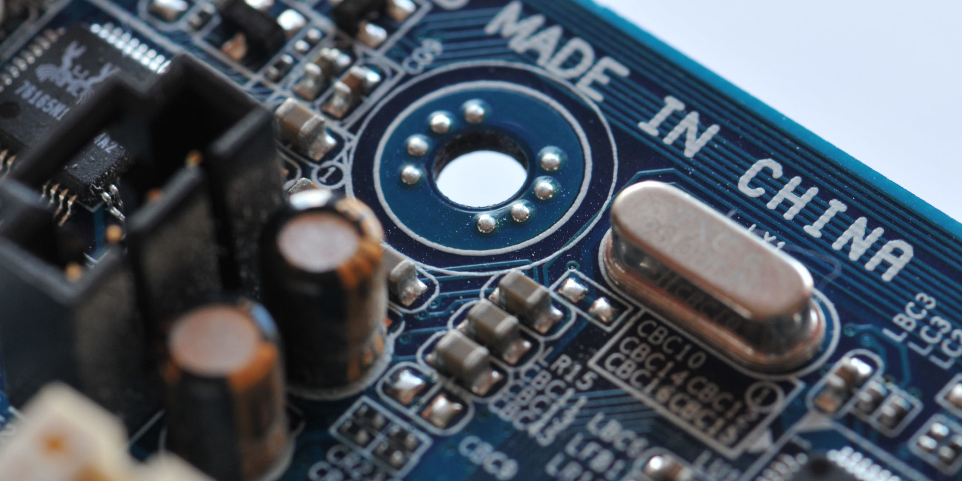 Computer Chip Blue Made In China Chinese Semiconductor Tech Arkadiusz Komski Dreamstime