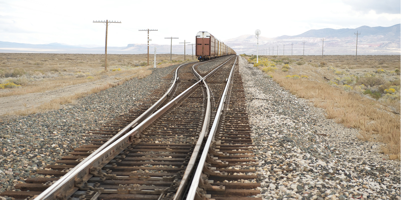 Freight Train Travelling Through Nevada Fran Oise De Valera James Dreamstime 63891d455d3cb