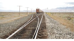 Freight Train Travelling Through Nevada &copy; Fran&ccedil;oise De Valera James Dreamstime