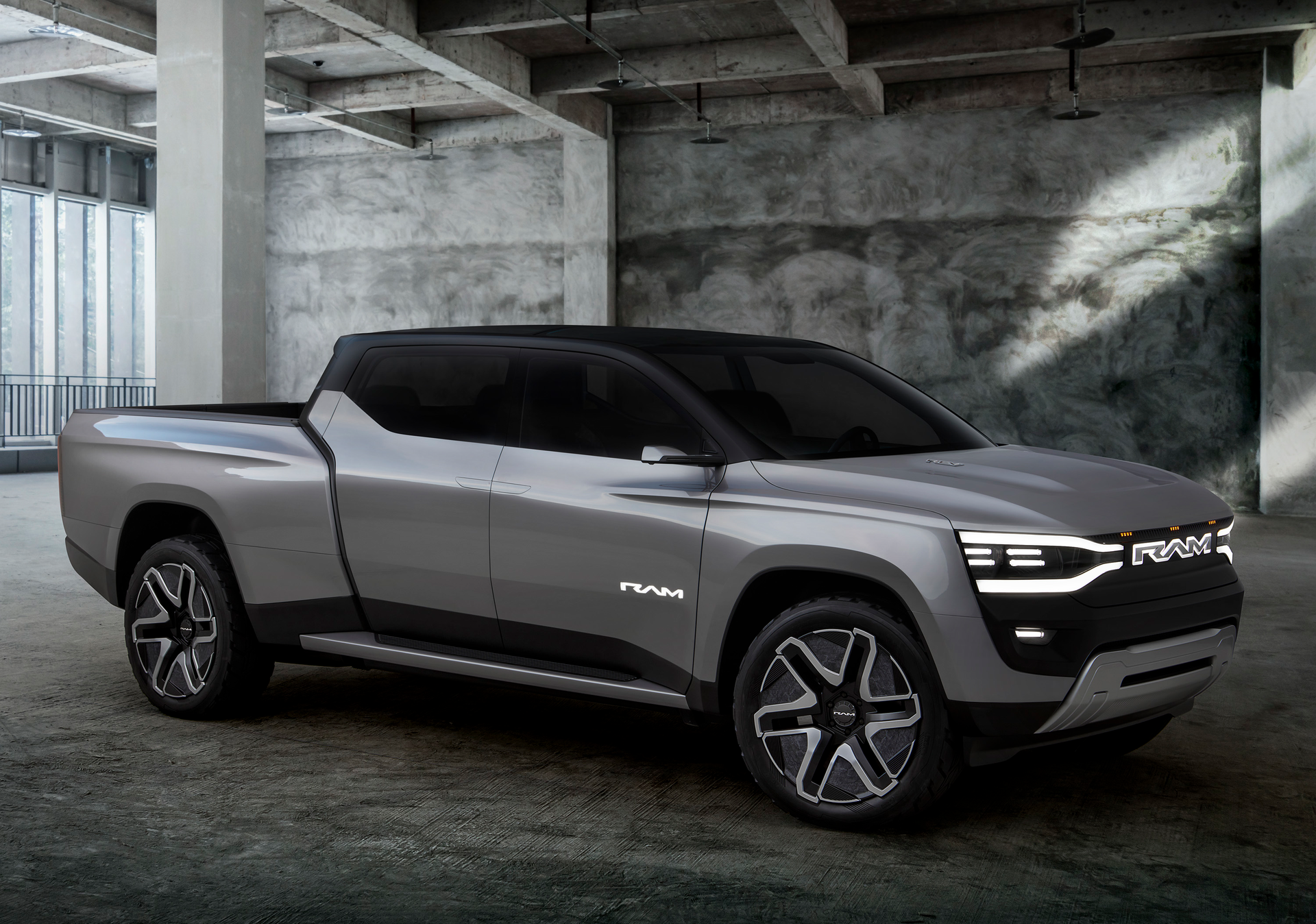 Stellantis' Ram EV electric pickup concept recently shown at CES in Las Vegas