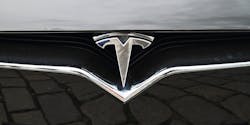 Tesla Logo On Vehicle Petr Zamecnik Dreamstime