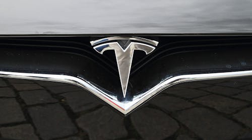 Tesla Logo On Vehicle Petr Zamecnik Dreamstime