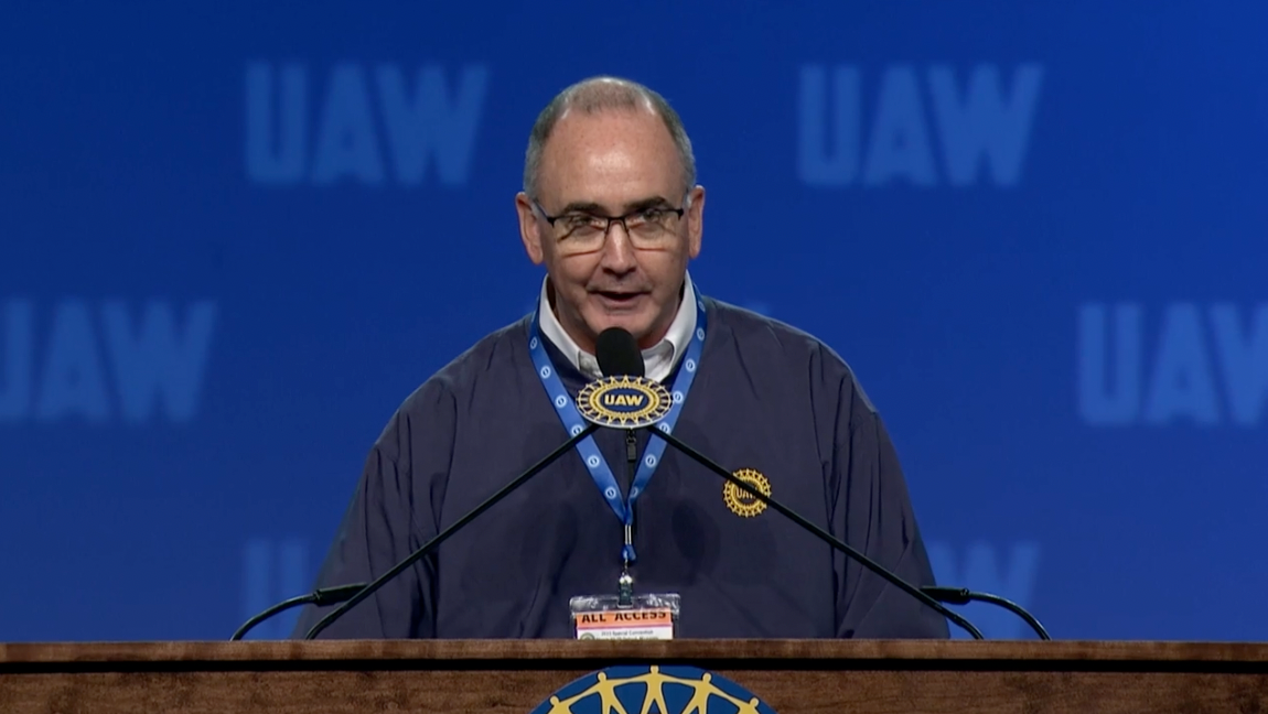 UAW President Shawn Fain