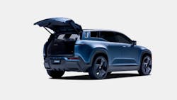 The Fisker Ocean, which was recently delivered to its first customer in Copenhagen. The Fisker Ocean, which was recently delivered to its first customer in Copenhagen.