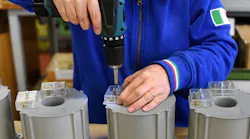 Man Assembling Parts Hands Screwdriver Assembly Line Andreadonetti Dreamstime