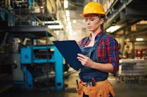 Woman In Manufacturing
