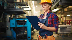Woman In Manufacturing