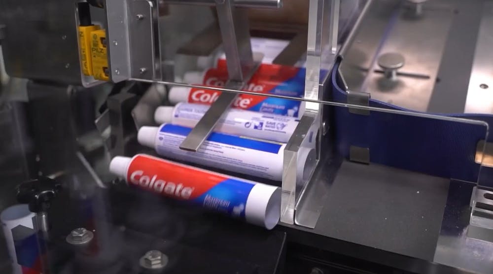Colgate Toothpaste Manufacturing Line Hero
