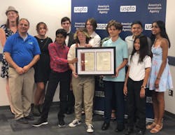 The GEKOT team with their coaches, Dan Champoux and Autumn Mahoney. The GEKOT team with their coaches, Dan Champoux and Autumn Mahoney.