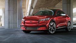 Ford executives have dialed down production of the Mach e as part of a plan to trim EV losses. Ford executives have dialed down production of the Mach e as part of a plan to trim EV losses.