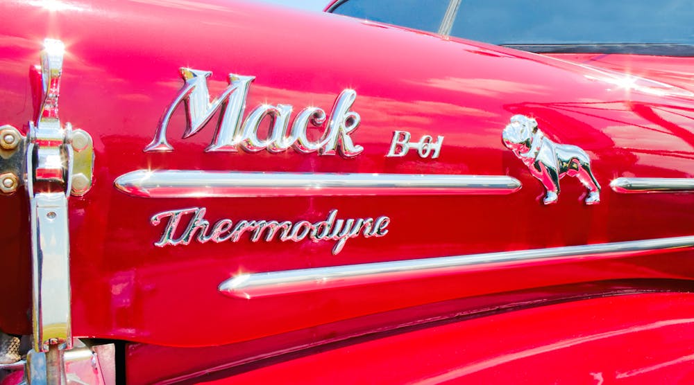Mack Trucks Shiny Red Semi Rudy Umans Dreamstime