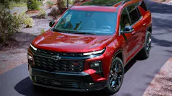 The Chevrolet Traverse was among the vehicles whose production was most affected by the recent UAW strike.
