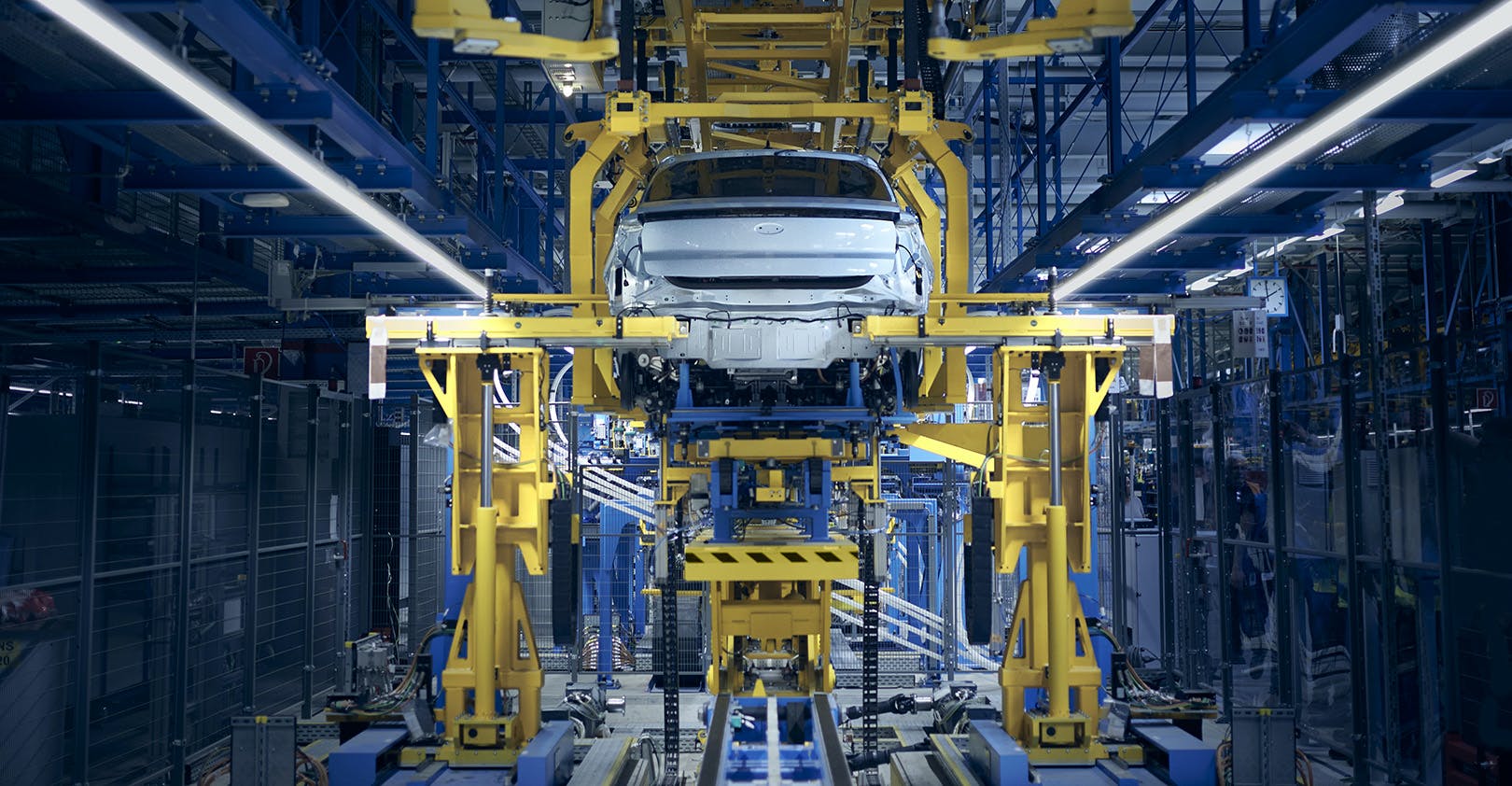 Ford's new EV plant in Cologne, Germany.