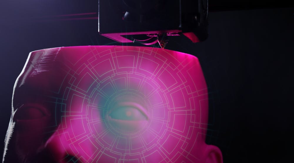 6584b00e839ee0001ebb765f Additive Manufactuting 3d Printing Pink Human Head