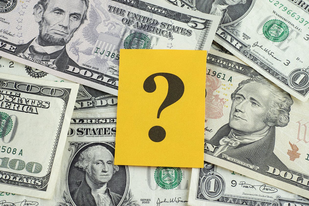 65bb15475eb48c001ed36797 Dollar Sign Question Mark