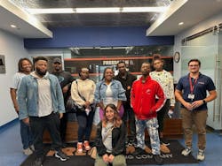 A group of Manufacturing Renaissance graduates, both high school students and young adults, from the class of 2023. A group of Manufacturing Renaissance graduates, both high school students and young adults, from the class of 2023.