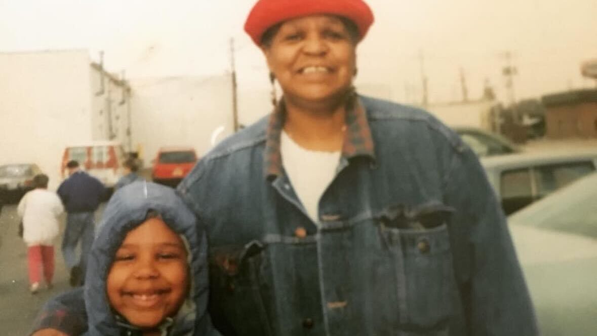 The author and his Granny.